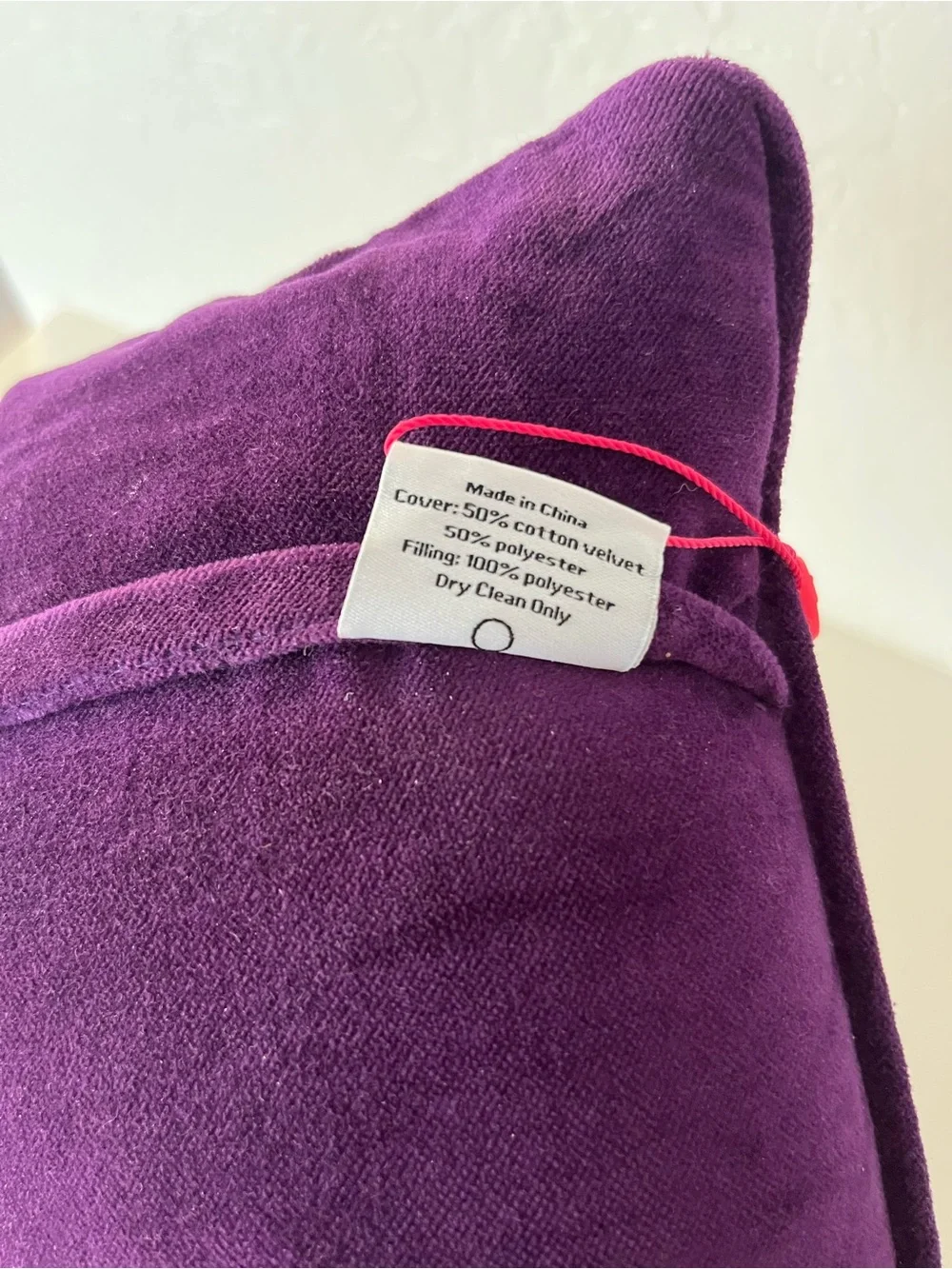 Furbish Studio Ducks in a Row Needlepoint Accent Pillow NWT 8x14 Purple